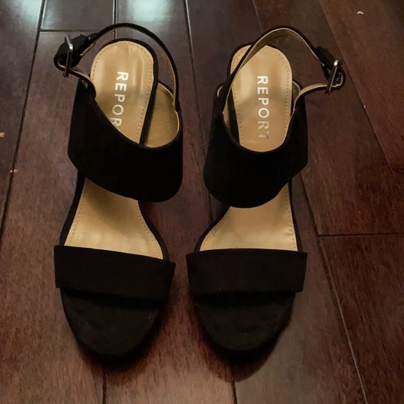 Faux suede sandals - Picture 2 of 5